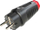 Prizë gome PCE TAURUS2 0521-sr, 16A 230V, IP54 UNI-SCHUKO, e zezë