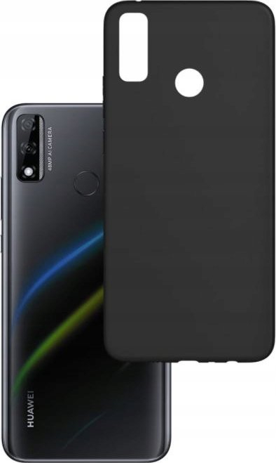 Këllëf telefoni 3mk Matt Case për Huawei Y5p, xhel TPU, i hollë, i zi mat