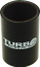 Lidhës silikoni TurboWorks Connector, 25mm, 80mm, i zi