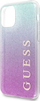 Mbeshtjellës telefoni Guess Glitter Gradient për iPhone 11 Pro Max, TPU, rozë blu