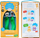 Set piruni dhe thike për fëmijë Nanas Manners Stage 3, grip ergonomik, 3–9 vjeç, jeshil