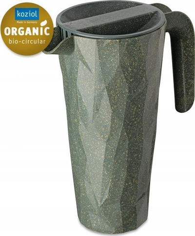 Karafë Koziol CLUB PITCHER Superglas, 1.5L, plastike, gri