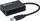 Adaptor rrjeti Manhattan USB 3.0 në Fiber SFP, Gigabit Ethernet 1000 Mbps, USB 3.2 Gen 1, i zi