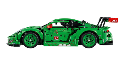 Set LEGO Technic Porsche 911 GT3 R REXY AO Racing Car 42224, 1313 pjesë, për moshat 11+, shumëngjyrësh