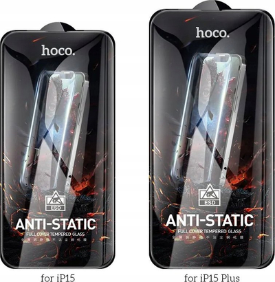 Xham mbrojtës Hoco për iPhone 15 Plus, set 25 copë, 0.33mm, transparent