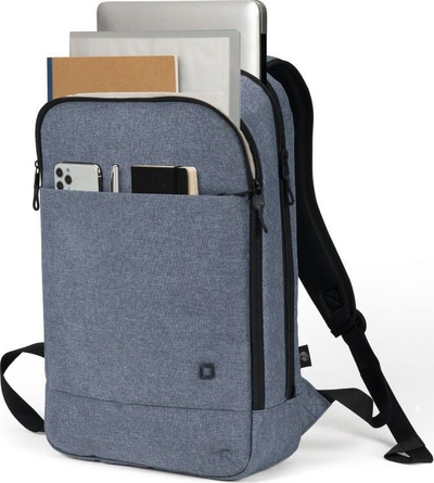 Shpinore laptopi DICOTA Slim Eco MOTION, 14.1", materiale PET të ricikluar, blu