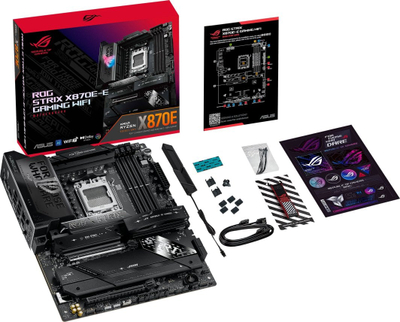Pllakë amë ASUS ROG STRIX X870E-E GAMING WIFI, AMD X870E, Socket AM5, ATX