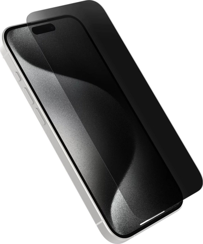 Mbrojtës ekrani OtterBox Premium Pro Glass për iPhone 16 Pro, xham privatësie, antimikrobik, transparent