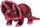 Lodër pelushi Teddykompaniet Dino Triceratops 40 cm, dinosauer, e kuqe