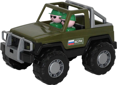 Makina ushtarake Jeep për kalamaj Polesie, e gjelbër