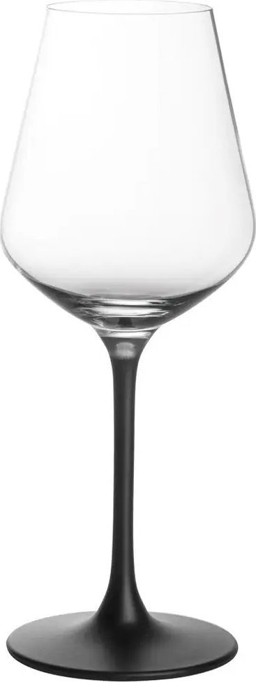 Set gota vere të kuqe Villeroy &amp; Boch Manufacture Rock, 4 copë, kristal, të zeza