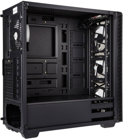Kasë Kolink Observatory RGB Midi-Tower Tempered Glass, e zezë