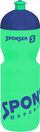 Shishe sporti Sponser Net, 750 ml, ergonomike, jeshile me blu