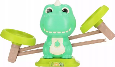 Lodër edukative MEGA CREATIVE Dino Scale, peshore numërimi, shumëngjyrëshe