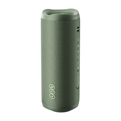 Altoparlant portativ Bluetooth QCY SP7, IPX7, Bass Boost, i gjelbër