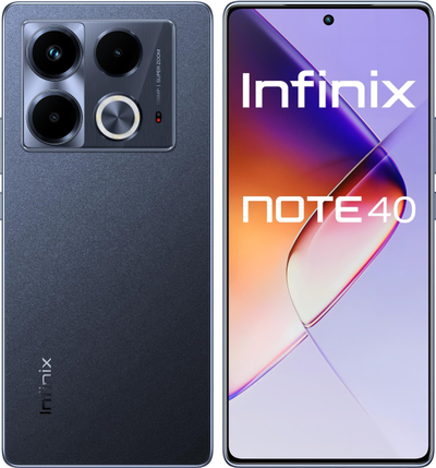 Telefoni Infinix Note 40, 8GB RAM, 256GB, Obsidian Black