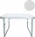 Tavolinë palosëse kampingu Aktive Folding Low Table, 60x40x40 cm, alumini, e bardhë