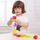 Lodër druri Classic World Fruit Beads, vargim, 13 copë, shumëngjyrëshe
