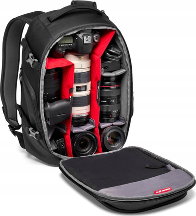 Çantë shpine për kamerë Manfrotto Advanced Gear Backpack M III, përmasa M, e zezë