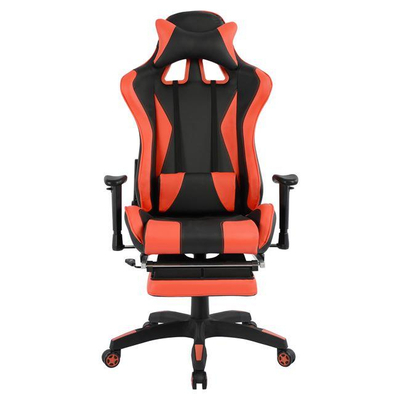 Karrige gaming SPEED me këmbalec, 72×76.5×123.5 cm (HM1064.01), zezë/ kuqe