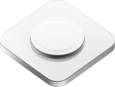 Karikues wireless Nomad Base One MagSafe, 15W, USB‑C, ngjyrë argjendtë