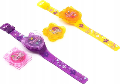 Set lip gloss me orë lodër Icom Polska, 2 copë, shumëngjyrëshe