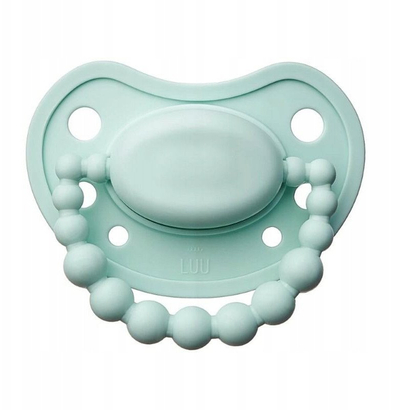 Çuçkë LUU KIDS Pacifier, 6m+, silikon, mente e gjallë