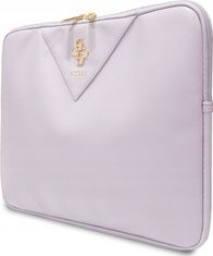 Futrollë laptopi Guess Triangle 4G, 14", për MacBook, vjollcë