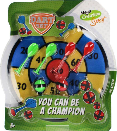 Сет игра шут со цел Mega Creative With Darts and Ball, со стрелки и топка, шарен