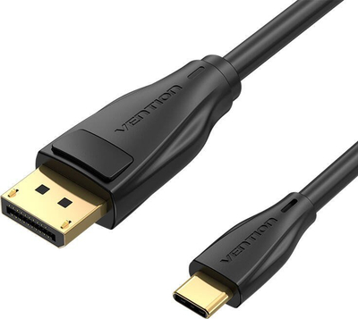 Кабел Вention USB C во DisplayPort 1.2, 2m, 4K, црн