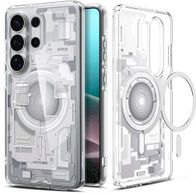 Kllëf telefoni Spigen Ultra Hybrid MagSafe Zero One, për Samsung Galaxy S26 Ultra, transparent, i bardhë