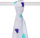 Peshqir bambu për bebe XKKO BMB, 90x100, Ocean Blue Hearts