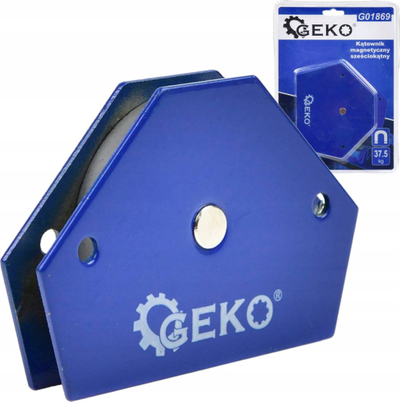 Këndor magnetik gjashtëkëndor Geko për saldim, 37.5 kg