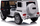 Makinë elektrike për kalamaj Mercedes G500 XMX627, 12V, 4x45W, e bardhë