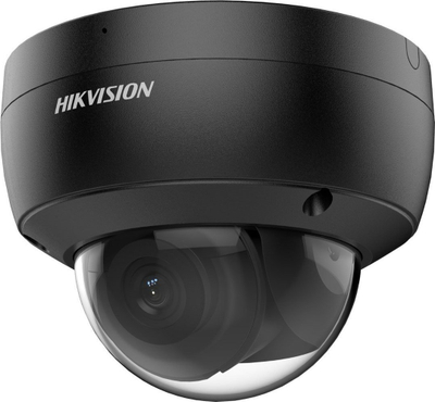 Kamerë IP Hikvision DS-2CD2186G2-ISU, 8MP 4K, dome me mikrofon, e zezë