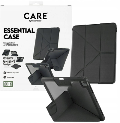 Mbulesë PanzerGlass CARE Essential për iPad Air 13\" 2024 2025, TPU, e zezë