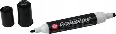 Marker Sakura Permapaque Double Tip, me dy maja, i zi