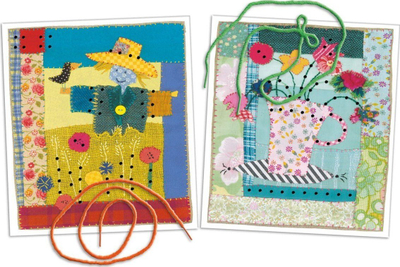 Креативна игра Granna Везење без игла, за деца 3+, многубојна