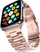 Rrip metalik për Apple Watch, 38/40/41 mm, çelik inox, rozë gold