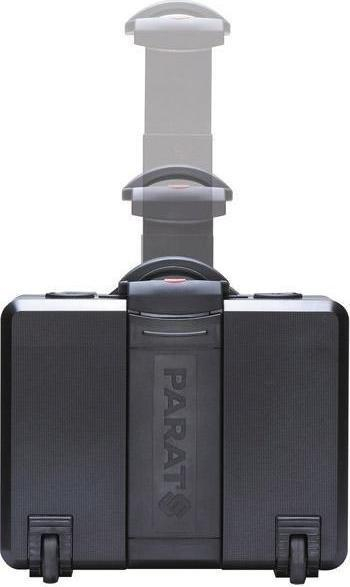 Kuti veglash Parat Classic KingSize Roll 589500171, 35L, me dorezë teleskopike me rrota, e zezë