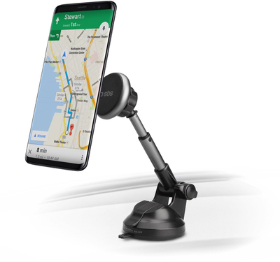 Mbajtës telefoni për makinë Sbs Telescopic Car Mount, universal, me krah teleskopik, i zi