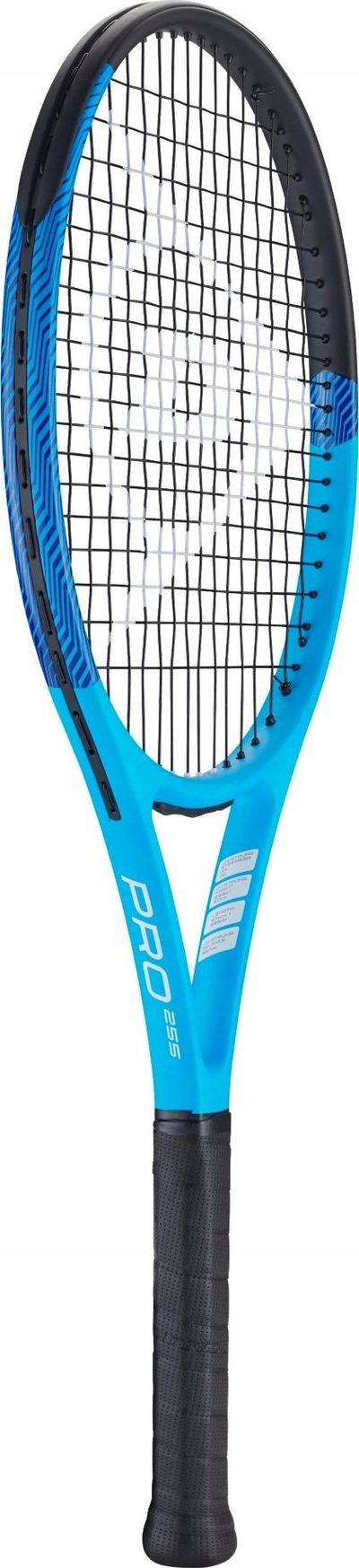 Rakete tenisi Dunlop Tristorm Pro 255 M G2, 255g, nr. 2, blu me të zezë