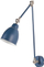 Lampë muri MISSISSIPPI, metal, krah që lëviz, blu e errët