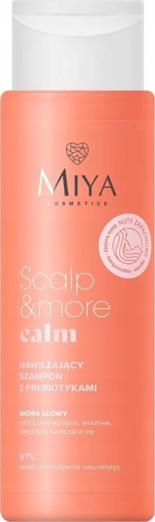Shampo për flokë Miya Scalp and More Calm Moisturizing, me prebiotikë, 300ml