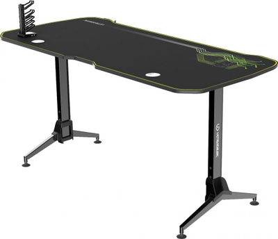 Tavolinë kompjuteri Ultradesk Grand, e zezë / gjelbër
