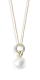 Stoli për qafore për femra Cutie Jewellery Z6303-3123-40-X-1, e artë/bardhë
