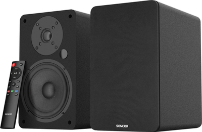 Kuti zanore aktive Sencor SMC BS50, 200W, DSP 3D Stereo, Bluetooth, e zezë