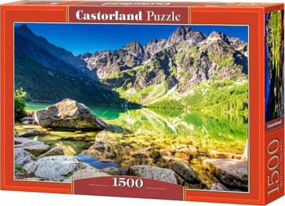 Puzzle Castorland Sunrise at Morskie Oko, 1500 copa, peizazh malor