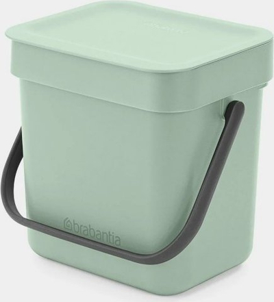 Koshi mbeturinash Brabantia Sort &amp; Go, 3L, plastik, jeshile jade