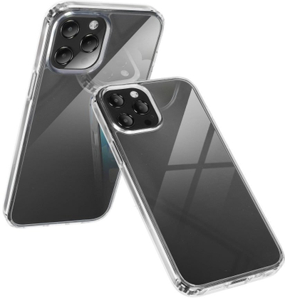Këllëf telefoni Clear Hybrid Case për Samsung A56, transparent